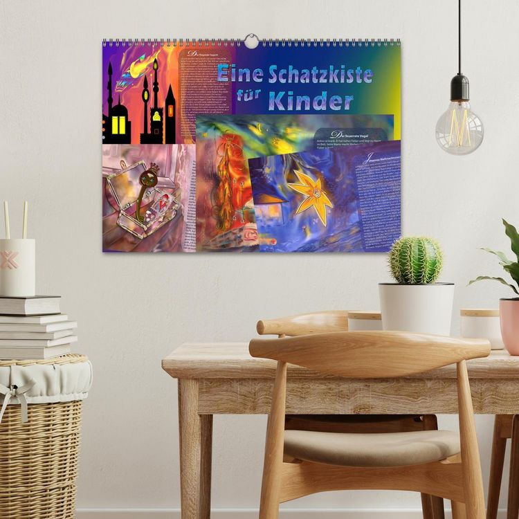 Produktbild: Eine Schatzkiste f&uuml;r Kinder (Wandkalender 2026 DIN A3 quer), CALVENDO Monatskalender