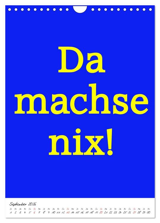 Produktbild: Spr&uuml;che aus&acute;m Pott (Wandkalender 2026 DIN A4 hoch), CALVENDO Monatskalender