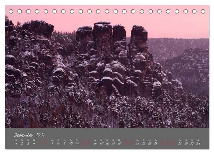 Produktbild: Traumlandschaft - S&auml;chsische Schweiz (Tischkalender 2026 DIN A5 quer), CALVENDO Monatskalender