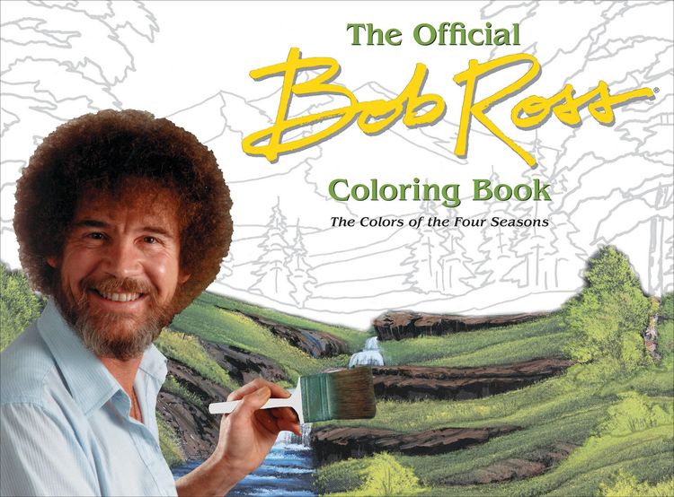 Produktbild: The Official Bob Ross Coloring Book