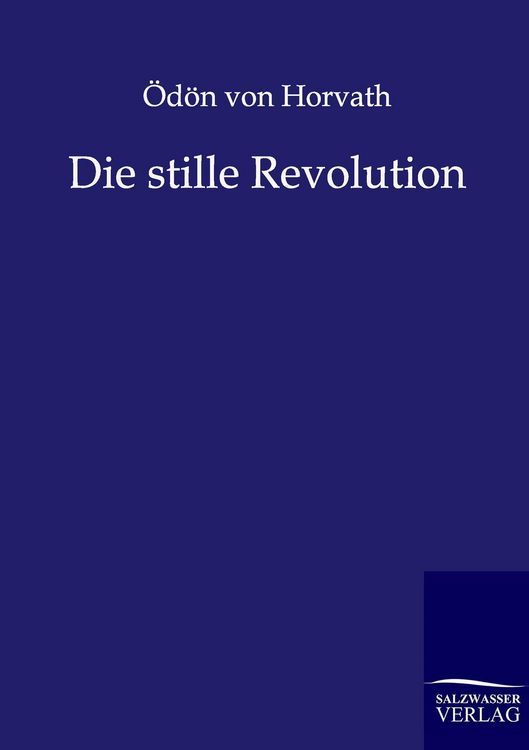 Produktbild: Die stille Revolution
