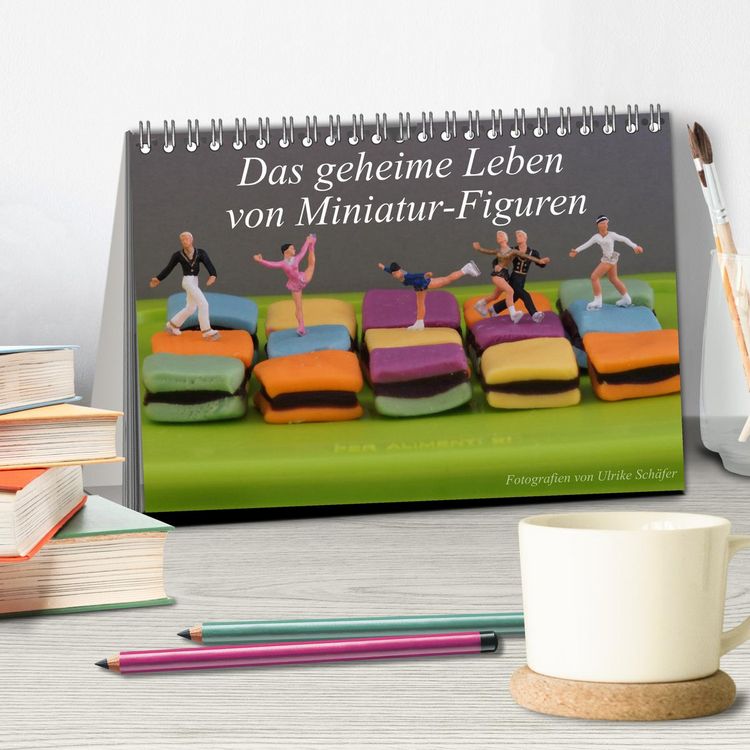 Produktbild: Das geheime Leben von Miniatur-Figuren (Tischkalender 2026 DIN A5 quer), CALVENDO Monatskalender