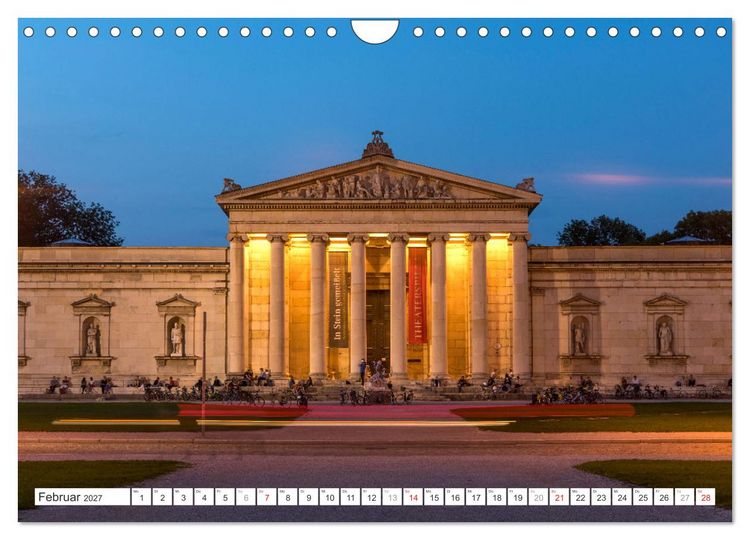 Produktbild: Bayerns Hauptstadt: M&uuml;nchen (Wandkalender 2027 DIN A4 quer), CALVENDO Monatskalender
