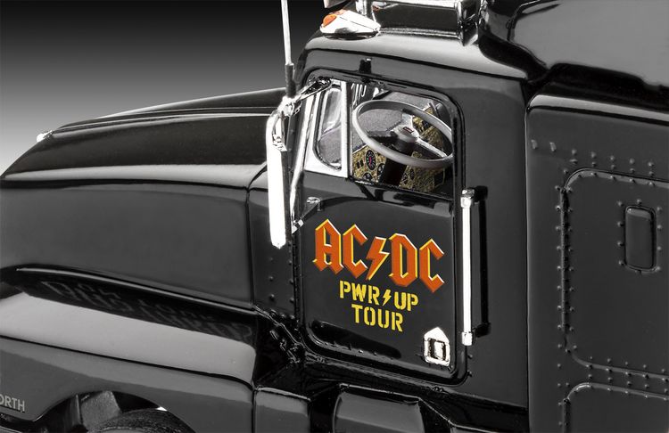 Produktbild: Revell 07731 AC/DC Tour Truck & Trailer &bdquo;Power Up&ldquo; Truckmodell Bausatz 1:32