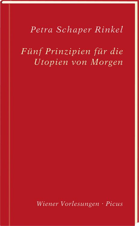Produktbild: Fünf Prinzipien für die Utopien von Morgen