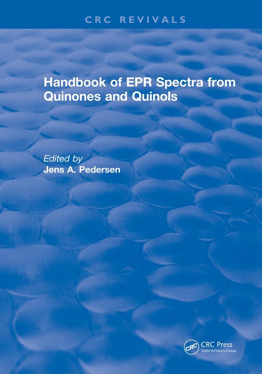 Produktbild: Handbook of EPR Spectra from Quinones and Quinols