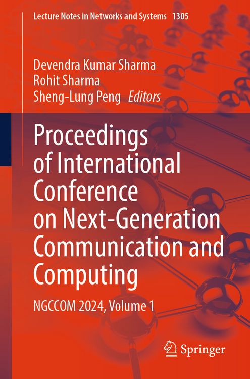 Produktbild: Proceedings of International Conference on Next-Generation Communication and Computing