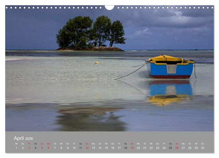 Produktbild: Seychellen (Wandkalender 2026 DIN A3 quer), CALVENDO Monatskalender