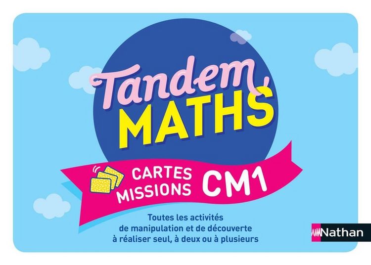 Produktbild: Tandem, maths CM1 : cartes missions