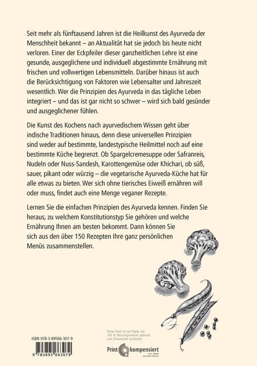 Produktbild: Ayurveda - Die Kunst des Kochens