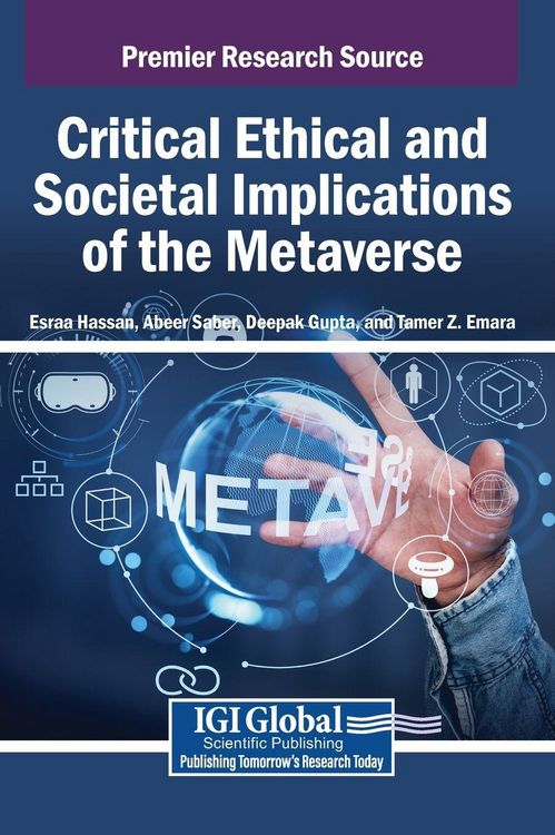 Produktbild: Critical Ethical and Societal Implications of the Metaverse