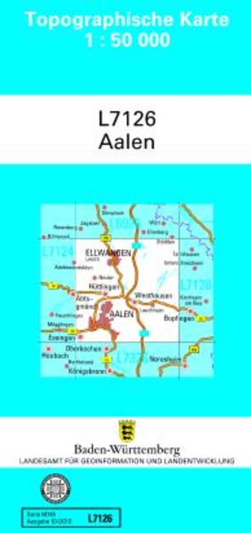 Bild vom Artikel Aalen 1 : 50 000 vom Autor LGL