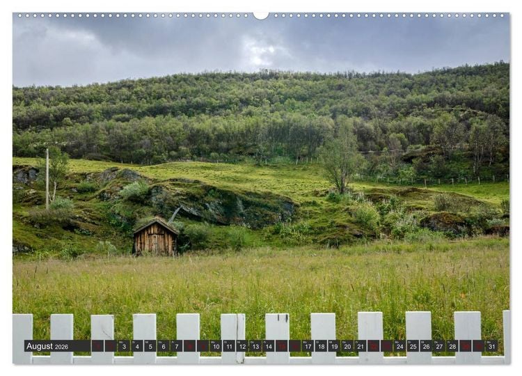 Produktbild: Norwegen, Oppland (hochwertiger Premium Wandkalender 2026 DIN A2 quer), Kunstdruck in Hochglanz