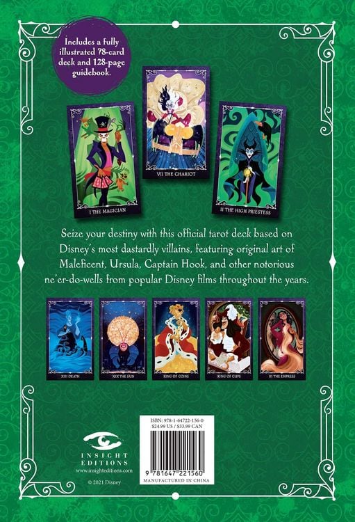 Produktbild: Disney Villains Tarot Deck and Guidebook
