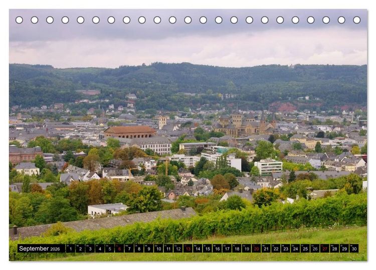 Produktbild: Entlang der Mosel (Tischkalender 2026 DIN A5 quer), CALVENDO Monatskalender