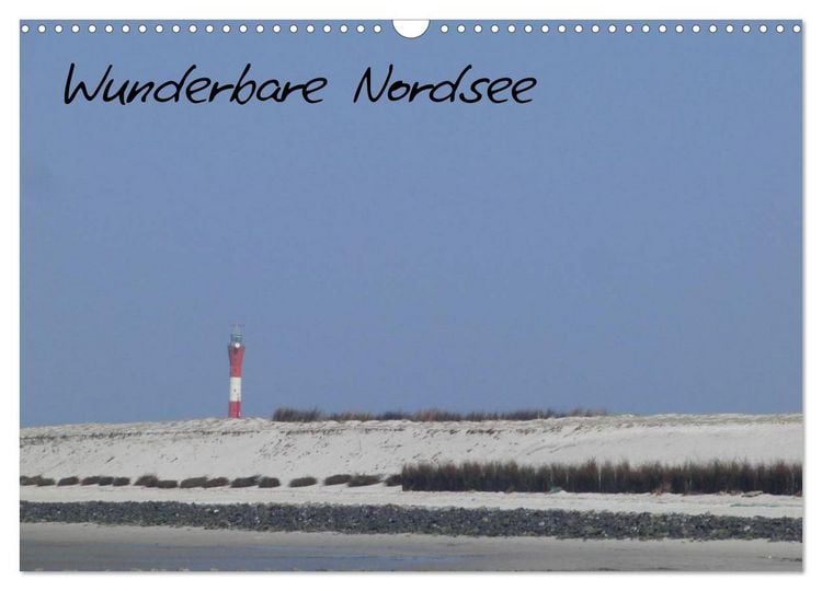 Produktbild: Wunderbare Nordsee (Wandkalender 2026 DIN A3 quer), CALVENDO Monatskalender