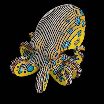 Produktbild: EUGY - 3D Bastelset Oktopus