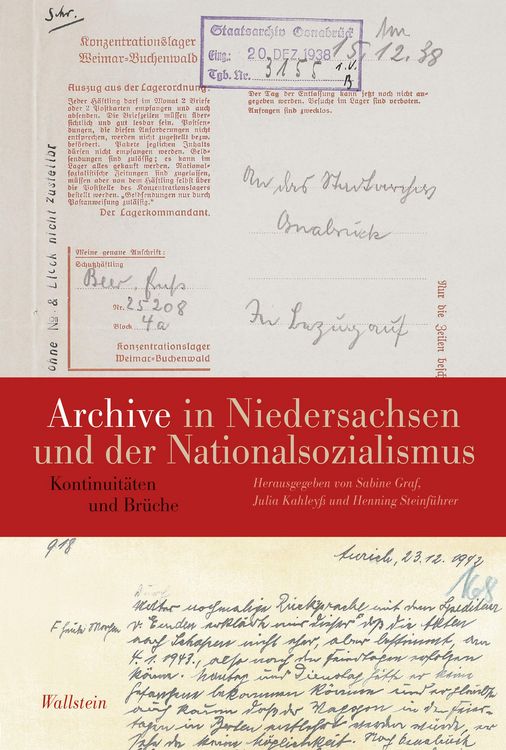 Produktbild: Archive in Niedersachsen und der Nationalsozialismus