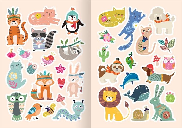 Produktbild: Diamant-Stickerspa&szlig; Tiere
