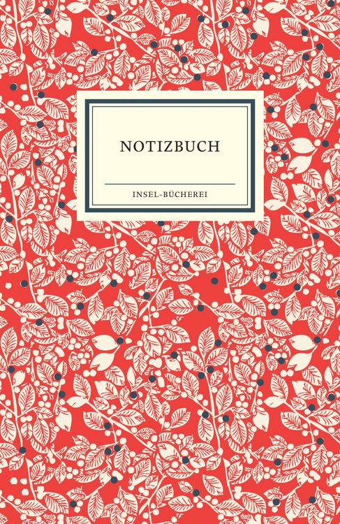 Produktbild: Notizbuch Insel-B&uuml;cherei &raquo;Hagebutte&laquo;