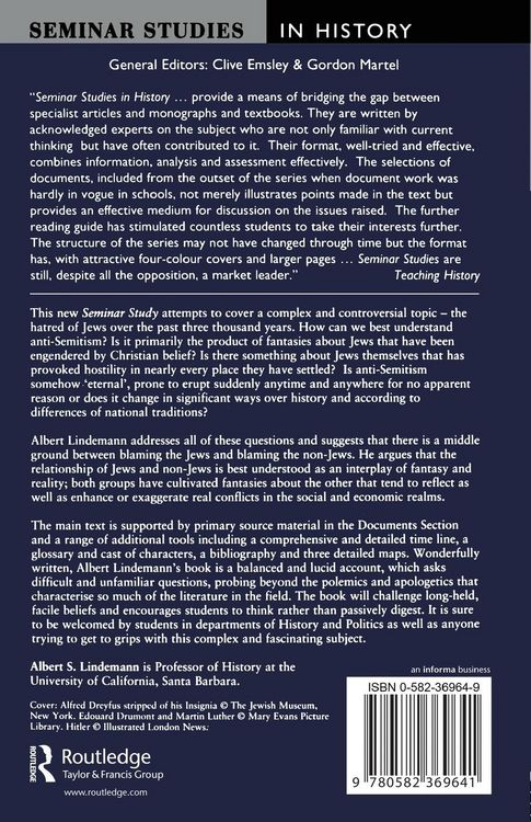 Produktbild: Anti-Semitism before the Holocaust