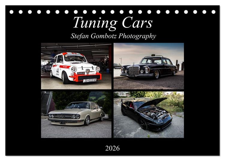 Produktbild: Tuning Cars (Tischkalender 2026 DIN A5 quer), CALVENDO Monatskalender