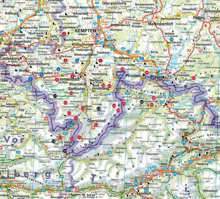 Produktbild: ROTHER Wanderbuch Stille Pfade Allg&auml;u