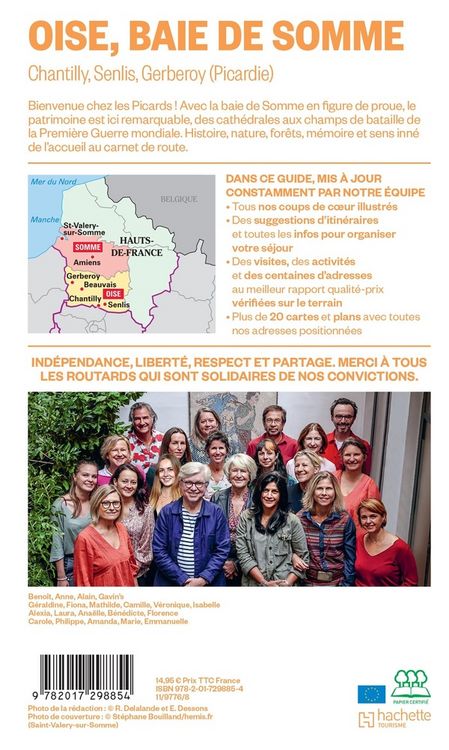 Produktbild: Oise, baie de Somme : Chantilly, Senlis, Gerberoy (Picardie) 2025 26