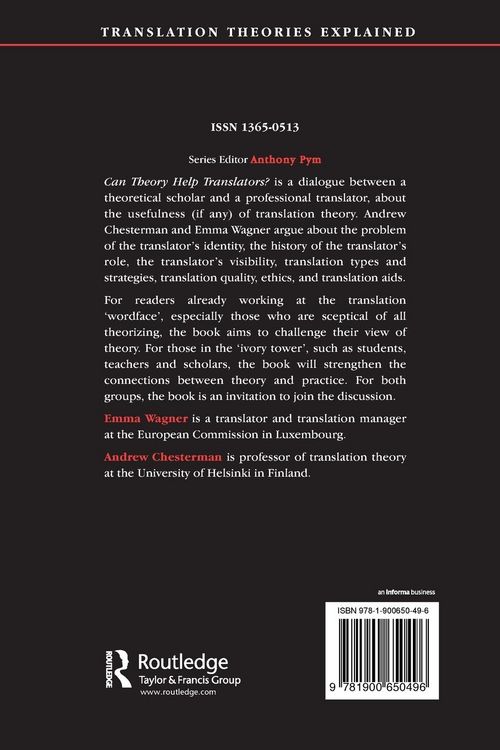 Produktbild: Can Theory Help Translators?