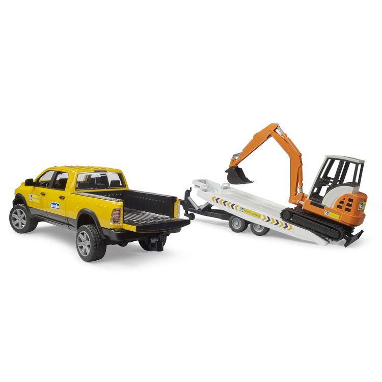 Produktbild: RAM 2500 Power Wagon Rental Service+Anh&auml;nger+Minibagger
