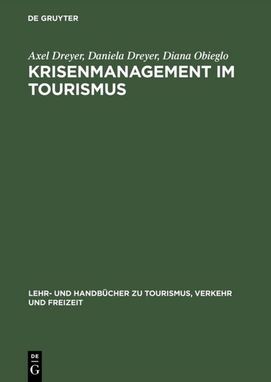 Produktbild: Krisenmanagement im Tourismus