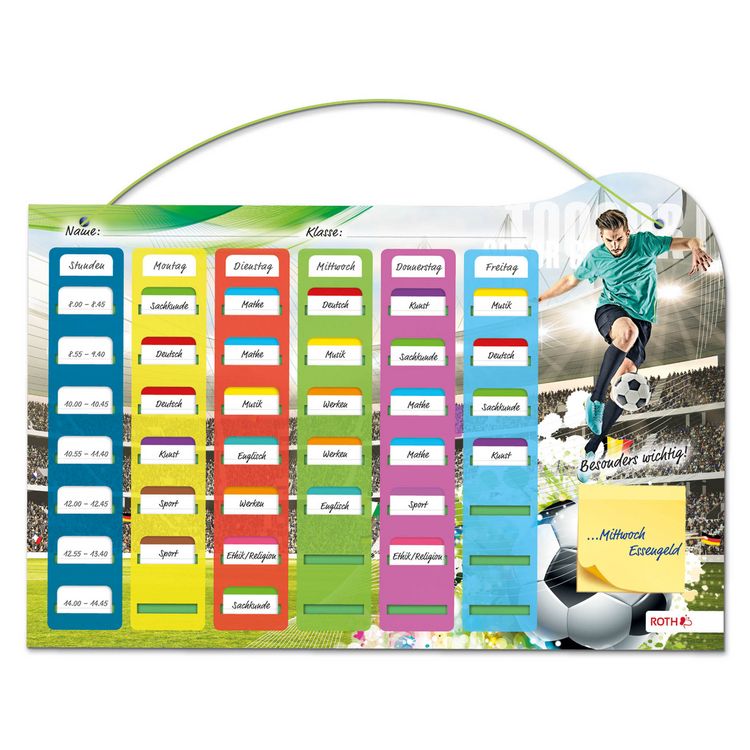 Produktbild: Stundenplan-Steck Fix Fu&szlig;baller