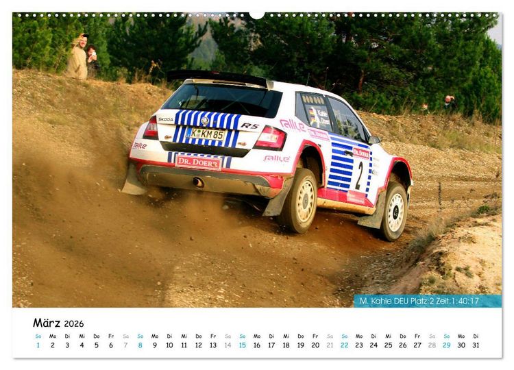 Produktbild: Lausitz-Rallye Kalender (Wandkalender 2026 DIN A2 quer), CALVENDO Monatskalender