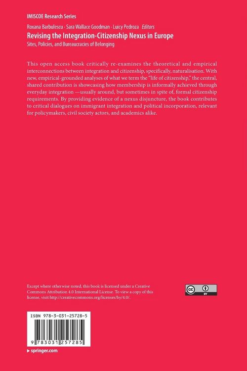 Produktbild: Revising the Integration-Citizenship Nexus in Europe