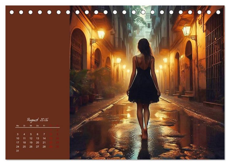 Produktbild: Stilvoll - Das kleine Schwarze (Tischkalender 2026 DIN A5 quer), CALVENDO Monatskalender