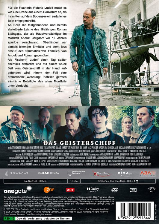 Produktbild: Die Toten vom Bodensee: Das Geisterschiff