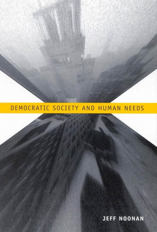 Produktbild: Democratic Society and Human Needs
