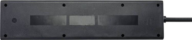Produktbild: Sygonix RF-4737806 Steckdosenleiste mit Schalter Schwarz, Gelb Schutzkontakt 1St.