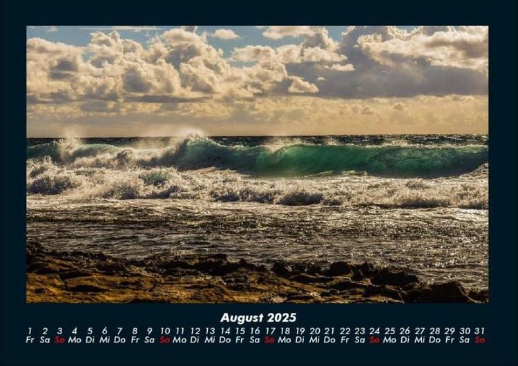 Produktbild: Meereslandschaft 2025 Fotokalender DIN A4
