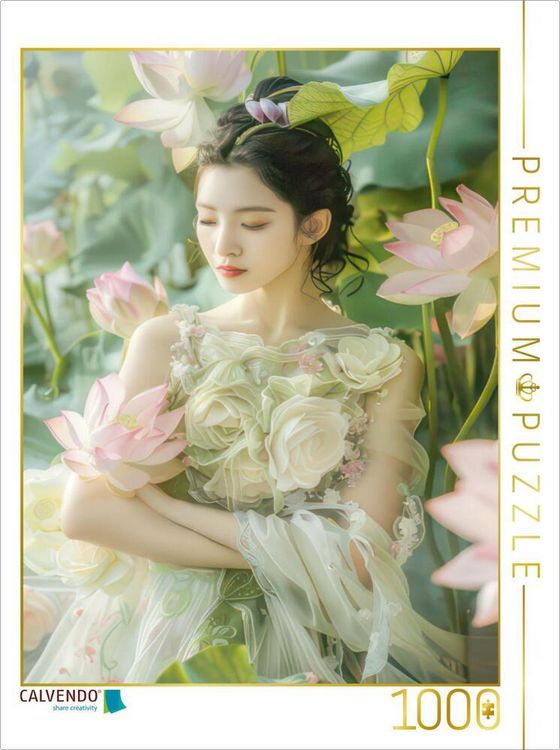 Produktbild: CALVENDO Puzzle Anmutige asiatische Frauen | 1000 Teile Lege-Gr&ouml;&szlig;e 64x48cm Foto-Puzzle f&uuml;r gl&uuml;ckliche Stunden
