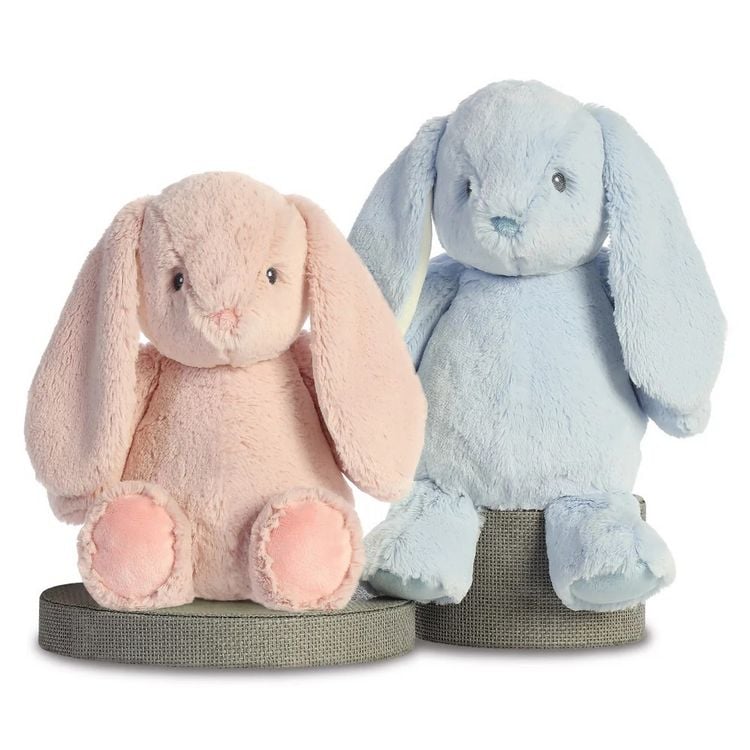 Produktbild: Aurora 23104 - Ebba Dewey Rabbit Baby Rose, Hase, rosa, Pl&uuml;schtier, ca.18 cm