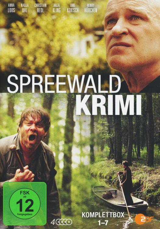 Produktbild: Spreewaldkrimi - Komplettbox/Episode 1-7 [4 DVDs]