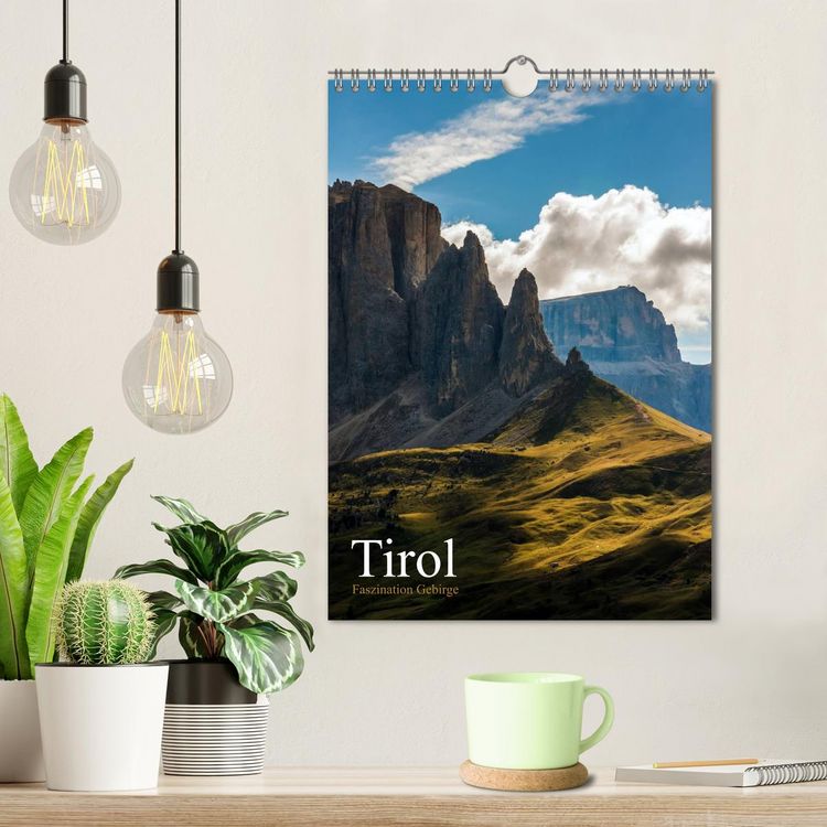 Produktbild: Tirol - Faszination Gebirge (Wandkalender 2026 DIN A4 hoch), CALVENDO Monatskalender
