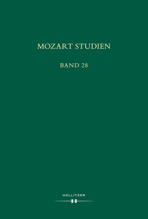 Produktbild: Mozart Studien Band 28