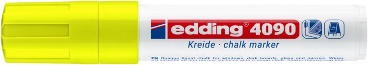 Produktbild: EDDING&reg; Kreide Marker 4090, neongelb