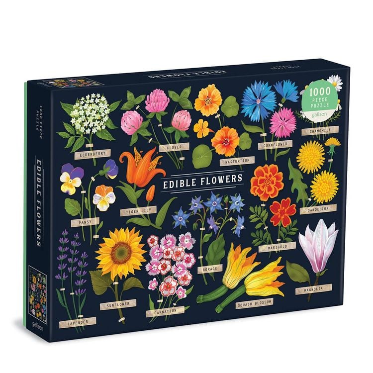 Produktbild: Edible Flowers 1000 Piece Puzzle