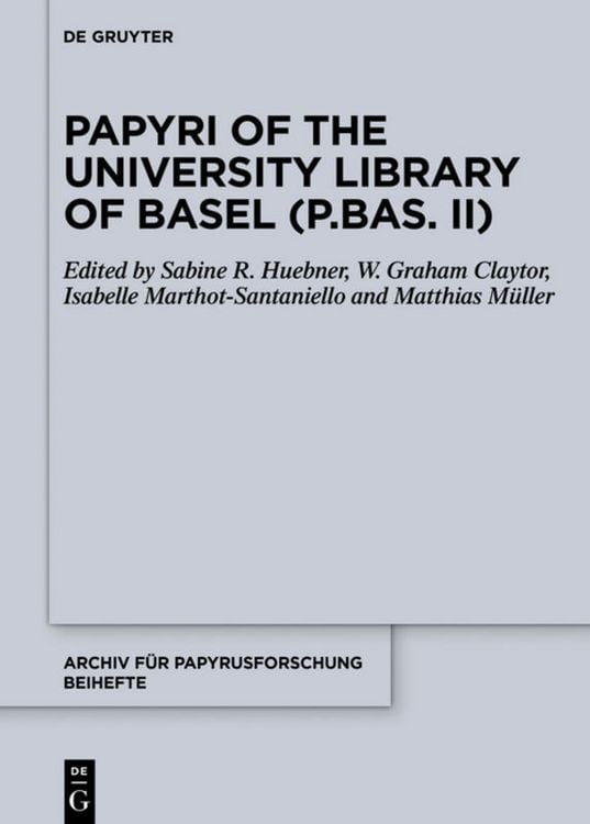 Produktbild: Papyri of the University Library of Basel (P.Bas. II)