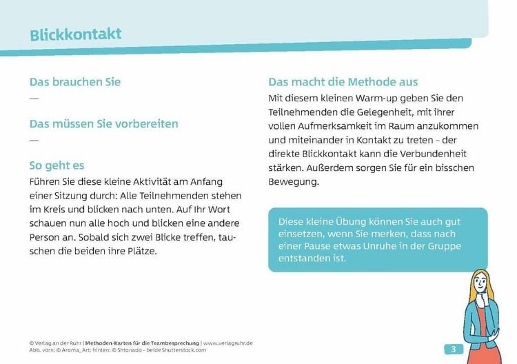 Produktbild: Methoden-Karten f&uuml;r die Teambesprechung