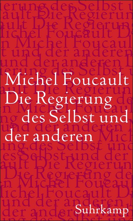 Produktbild: Die Regierung des Selbst und der anderen
