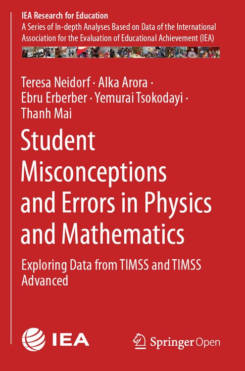 Produktbild: Student Misconceptions and Errors in Physics and Mathematics